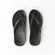 Arch Support Thongs - Black 