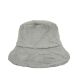 GREY Cute Fluffy Bucket Hat