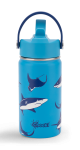 400ML INSULATED LITTLE ADVENTURER BOTTLE - SHARKS