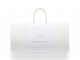 White Essential Textured Blanket