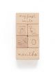 Natural Milestone Blocks