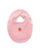 Strawberry Gingham Bib