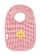 Chick Gingham Bib