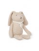 Knitted Bunny Toy Wheat