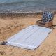 GREY 170x90, Turkish Beach Towel