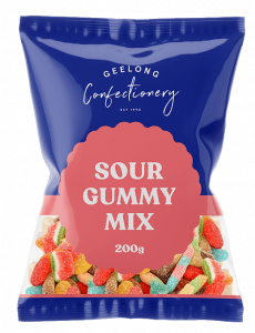 Sour Gummy Mix, 200g 